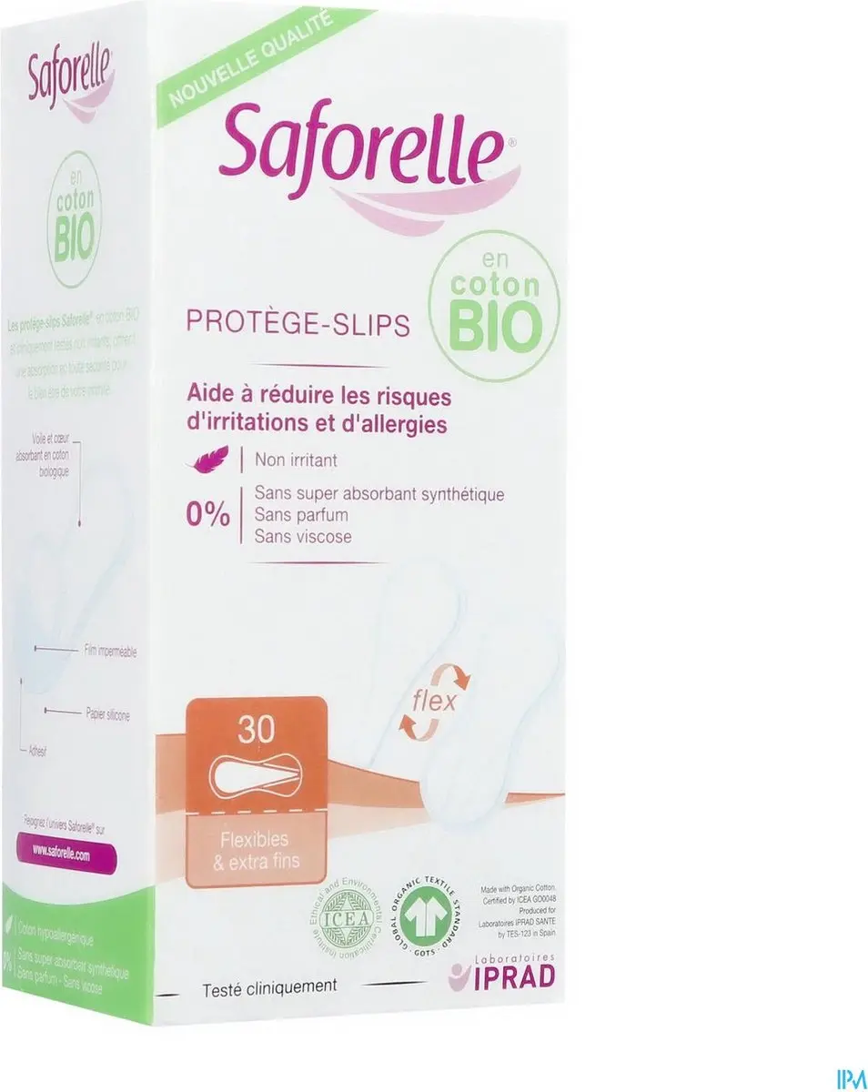 Saforelle 30 Extra-Fijne Flexibele Inlegkruisjes