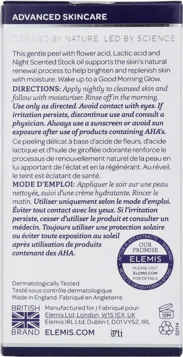 Elemis Peptide4 Nacht Peeling 30ml