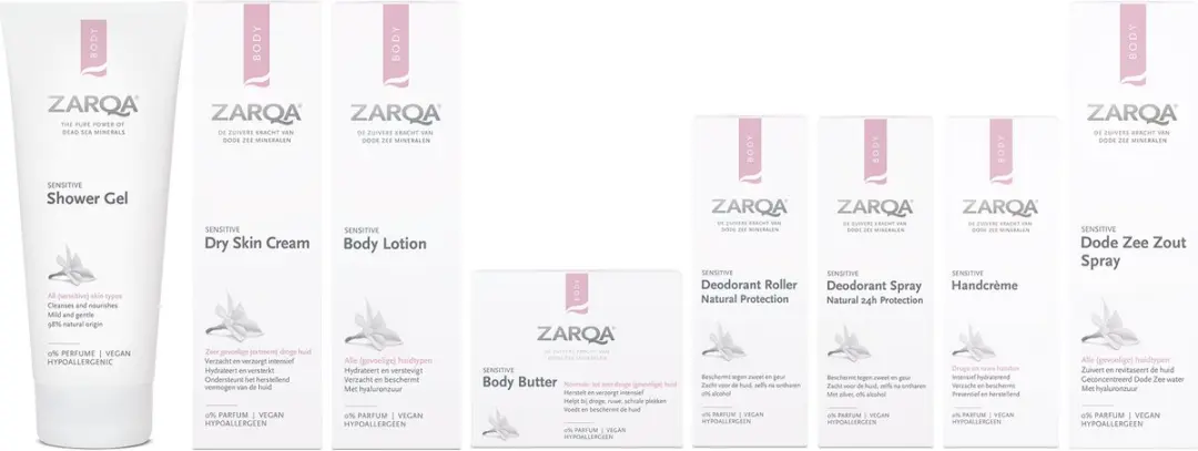 Zarqa Extra Dry Skin Shower Cream Sensitive 200ml