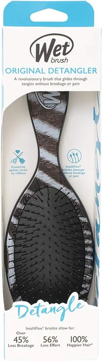 The Wet Brush Original Detangler Safari Zebra