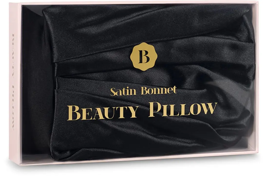 Beauty Pillow Satin Bonnet - Zwart