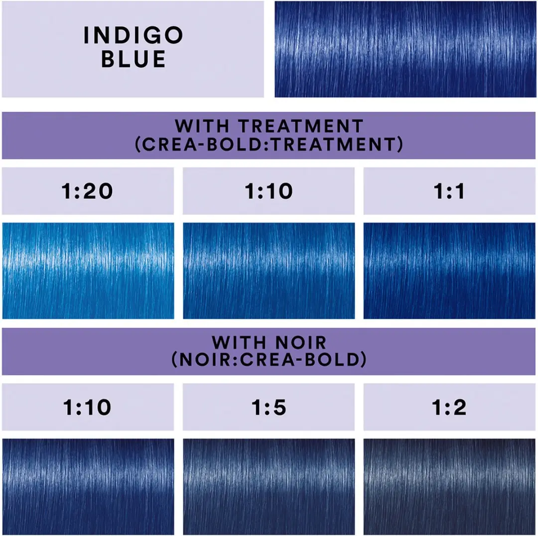Indola Crea Bold Semi-Permanent 100ml - Zwart