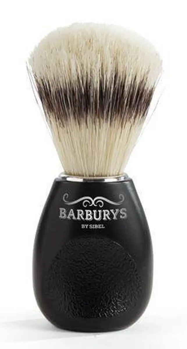 Barburys Code Ergo Scheerkwast - Zwart