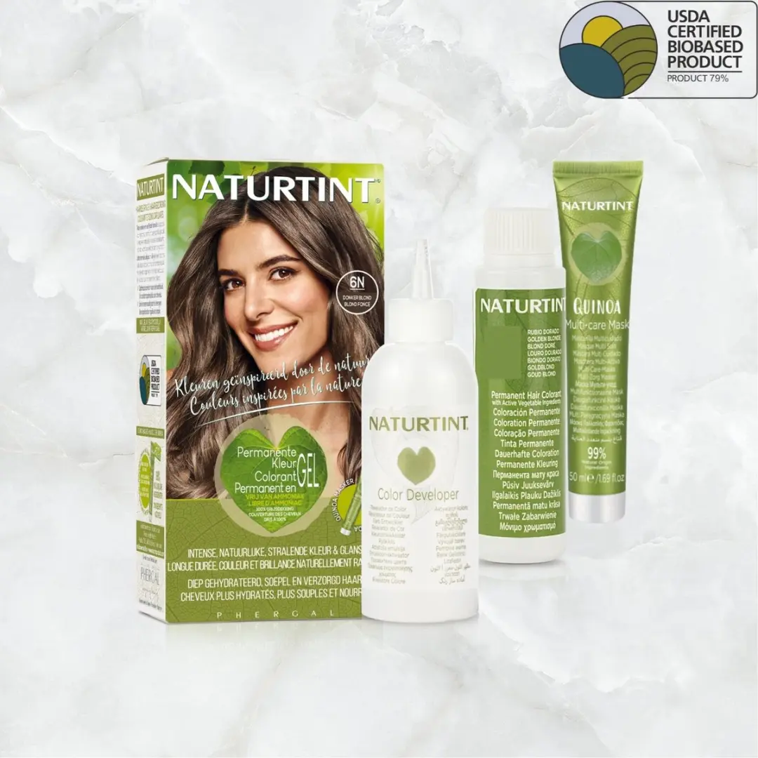 Naturtint Donker Blond Haarkleuring 170ml - Vegan & Ammoniakvrij