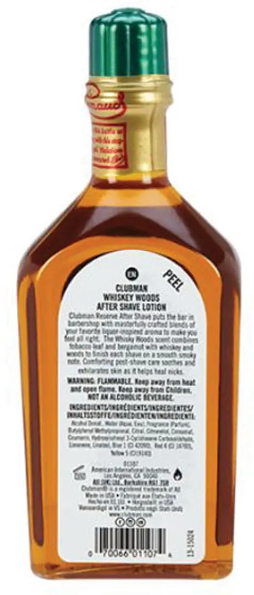 Clubman Pinaud Whiskey Woods Aftershave 177ml