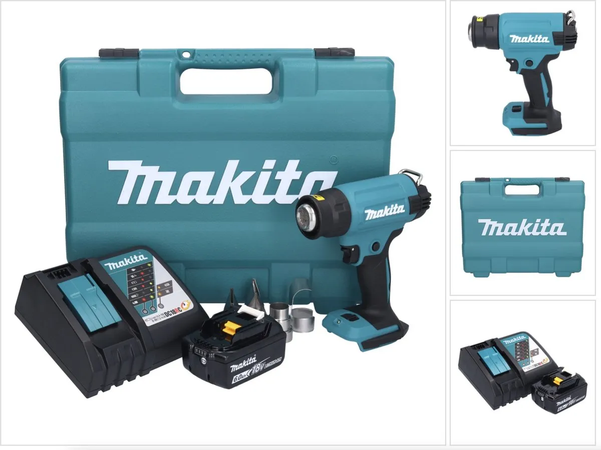 Makita DHG181 RG1K Heetluchtpistool 18V