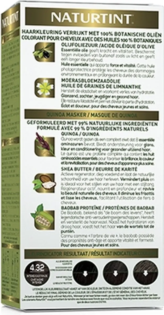 Naturtint Intens Kastanje Haarkleuring 170ml
