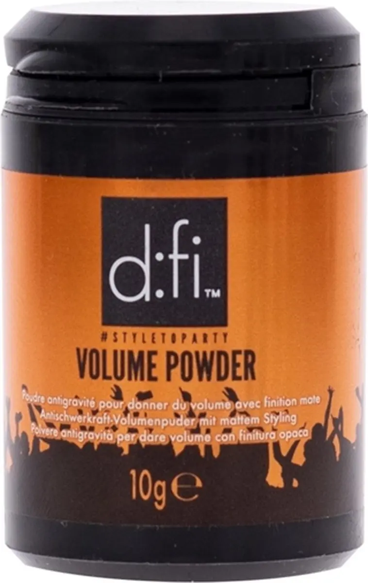 D:fi Volumepoeder 10gr - Zwart