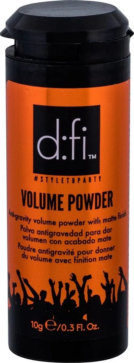 D:fi Volumepoeder 10gr - Zwart