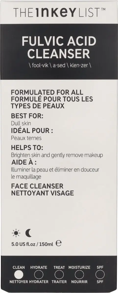The Inkey List Fulvic Acid Cleanser 150ml