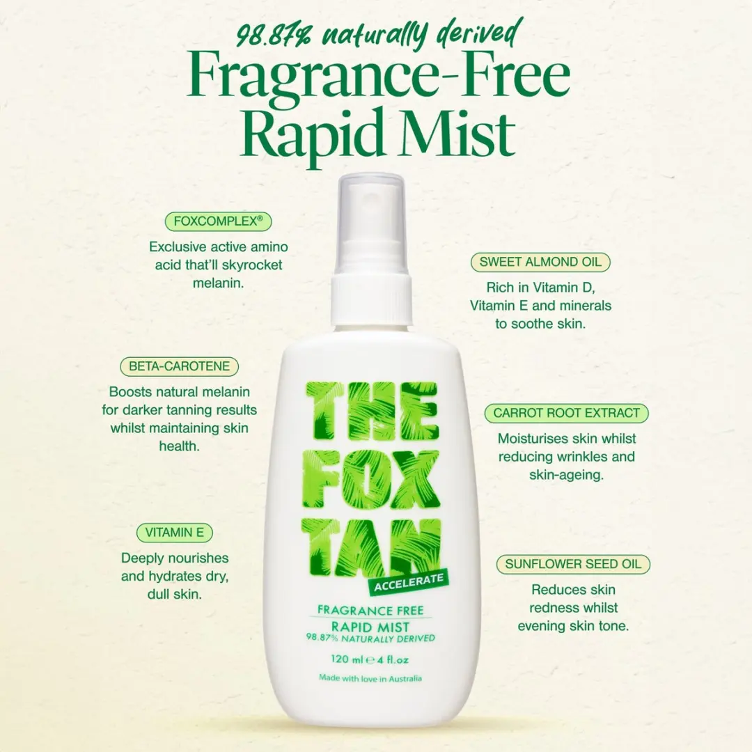 The Fox Tan Rapid Tanning Mist - 120ml - Lichaam