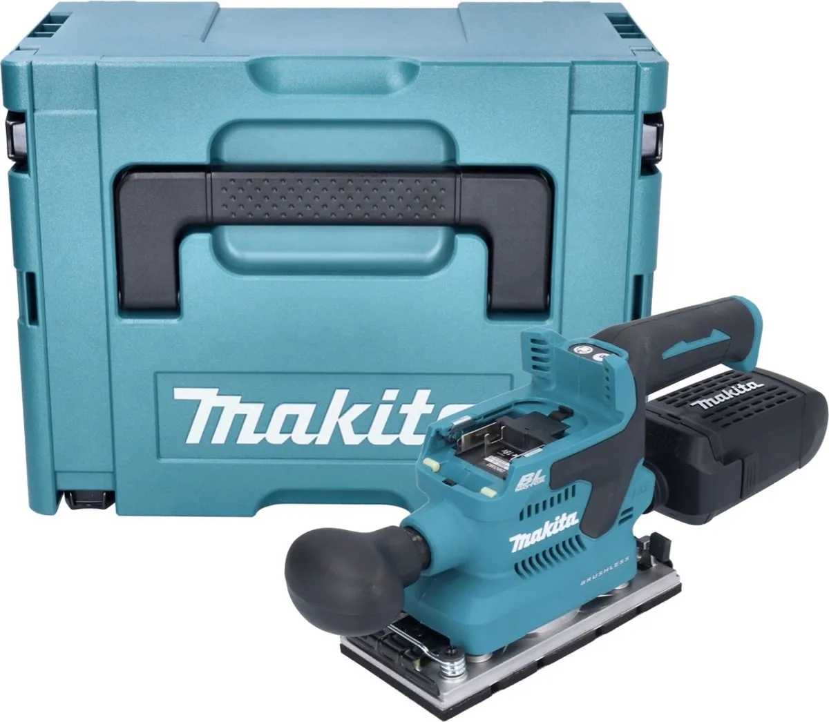 Makita DBO 382 ZJ Excentrische Schuurmachine 18V - Borstelloos