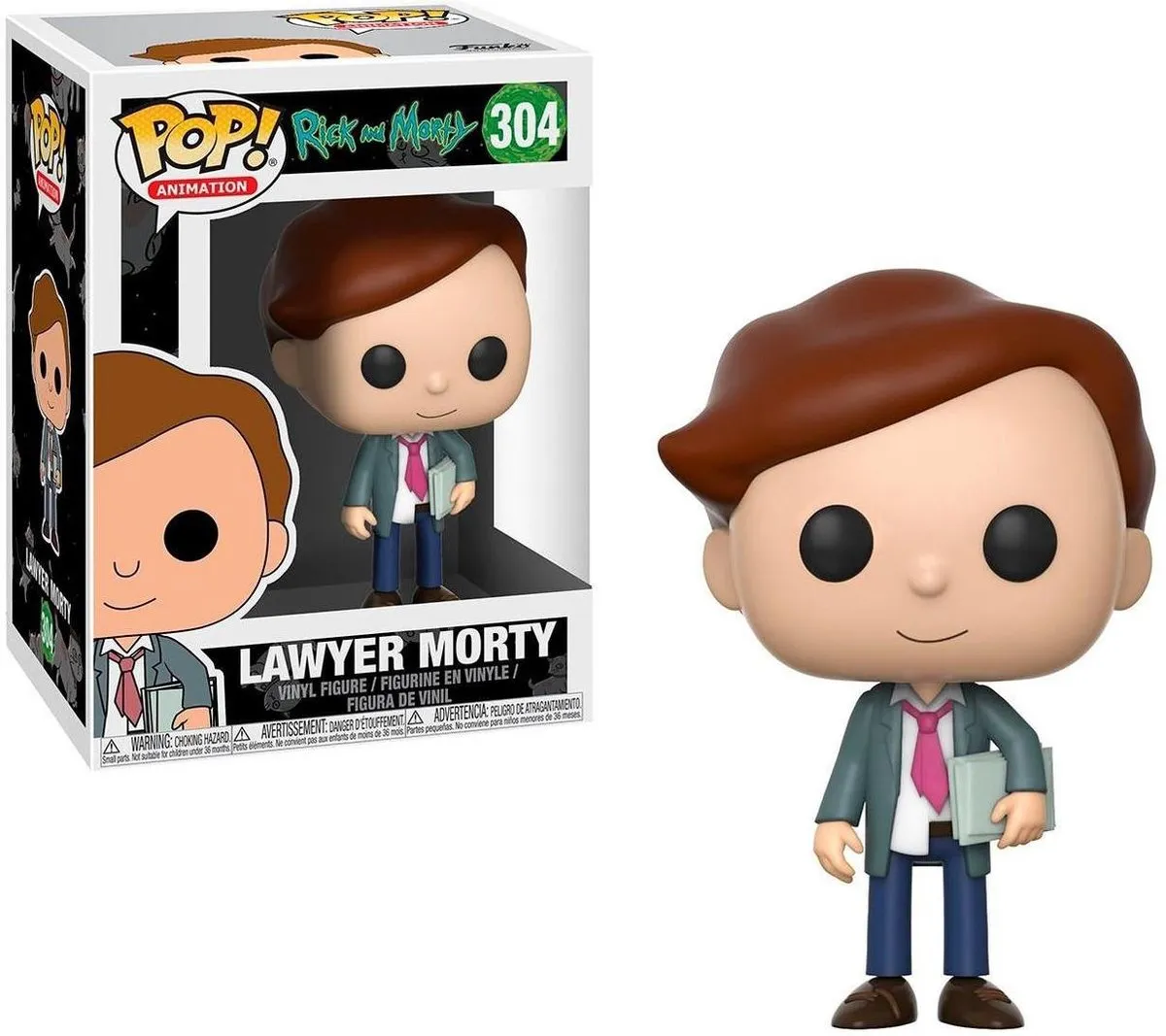 Funko Pop! Lawyer Morty #304 Rick & Morty Verzamelfiguur - Multi