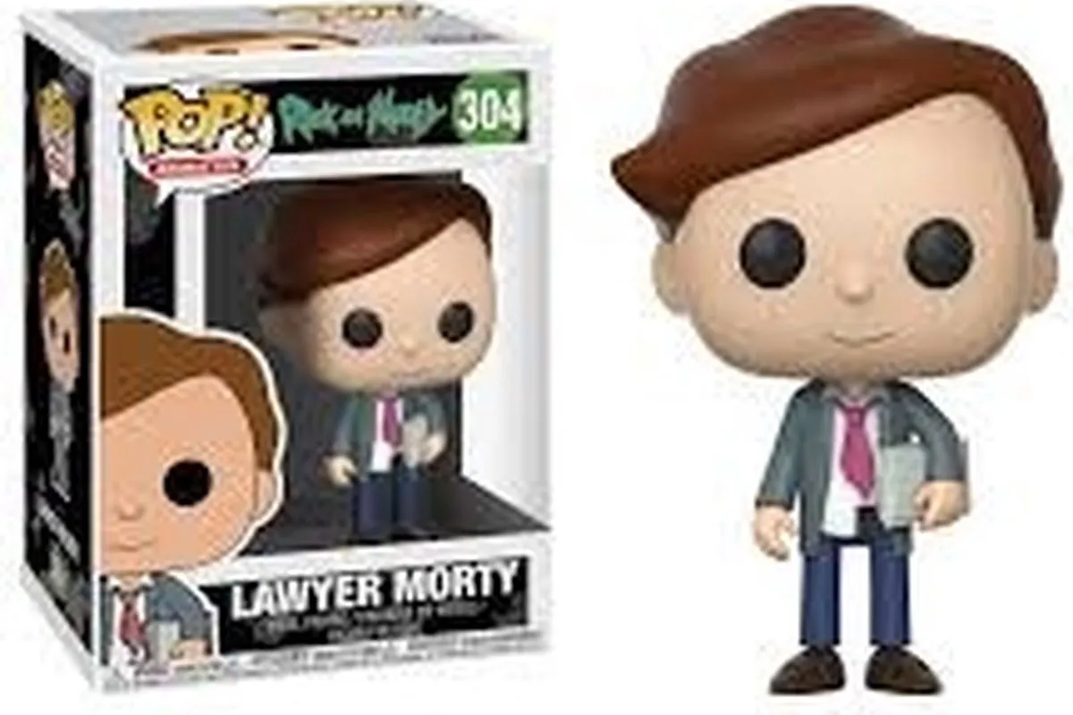 Funko Pop! Lawyer Morty #304 Rick & Morty Verzamelfiguur - Multi