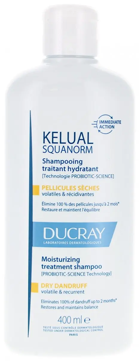Ducray Kelual Squanorm Hydraterende Shampoo 400ml