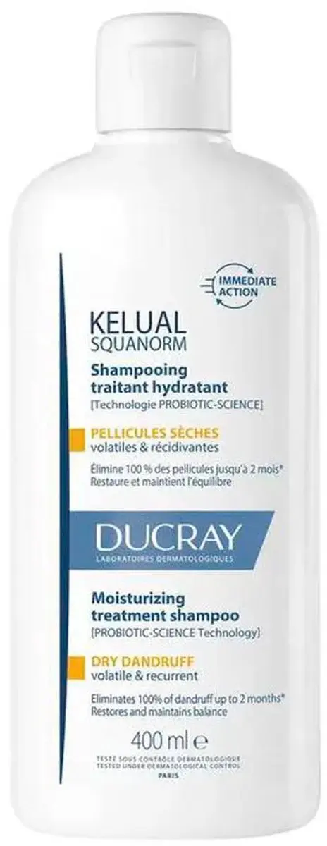 Ducray Kelual Squanorm Hydraterende Shampoo 400ml