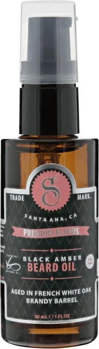 Suavecito Premium Beard Oil Black Amber 30ml