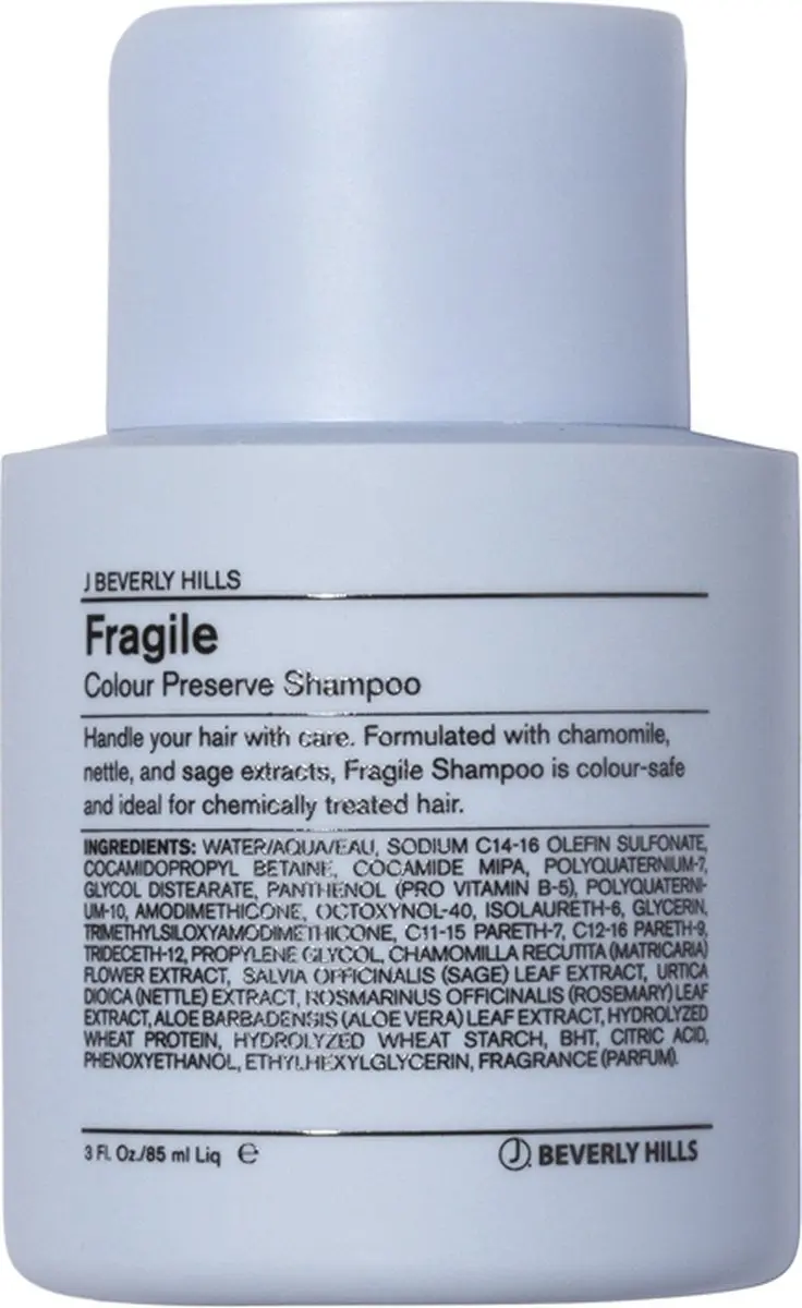 J Beverly Hills Fragile Colour Preserve Shampoo 85ml
