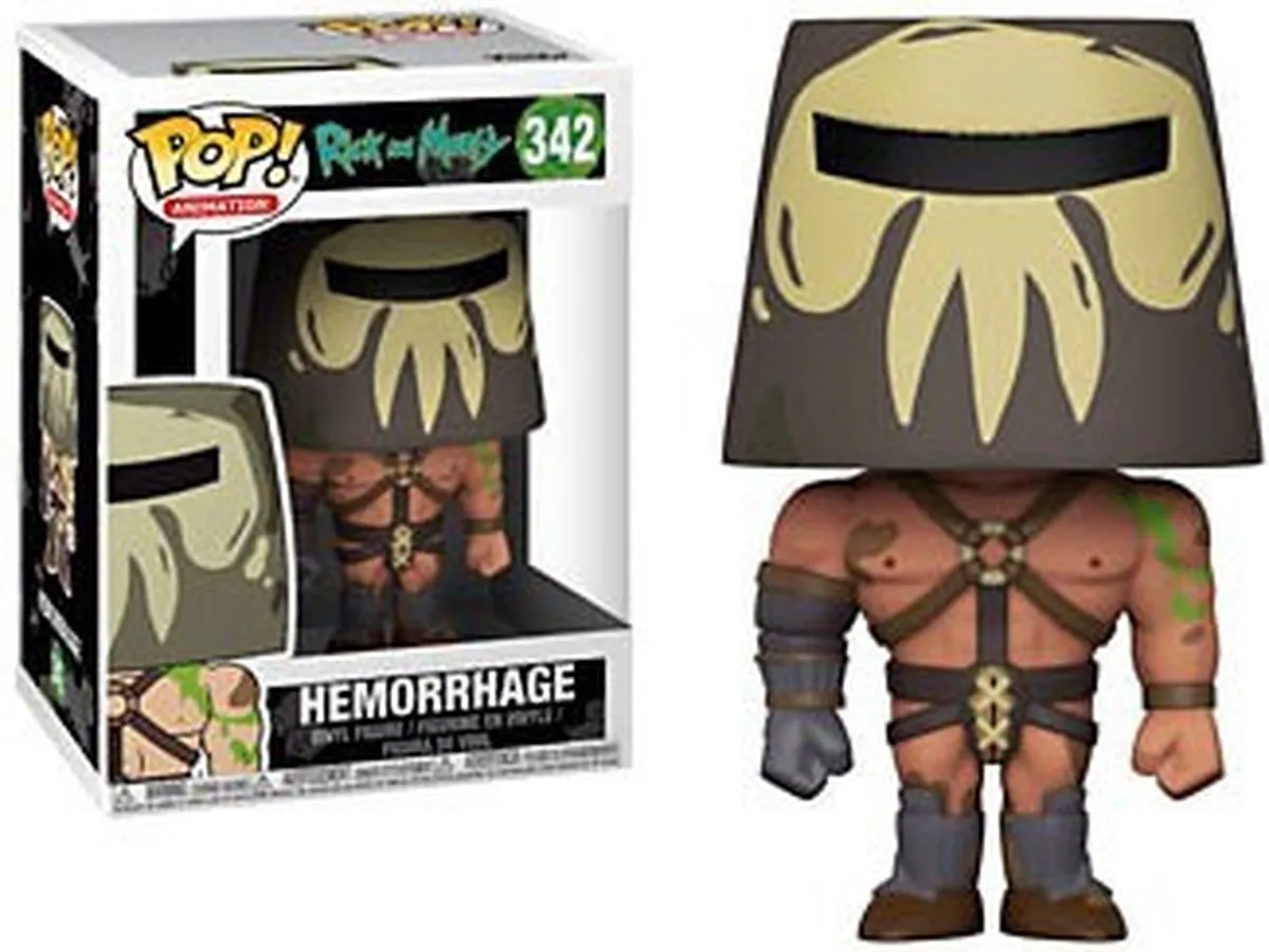 Funko Pop! Rick and Morty Hemorrhage #342 Verzamelfiguur - Multicolor - afbeelding 6 van 6