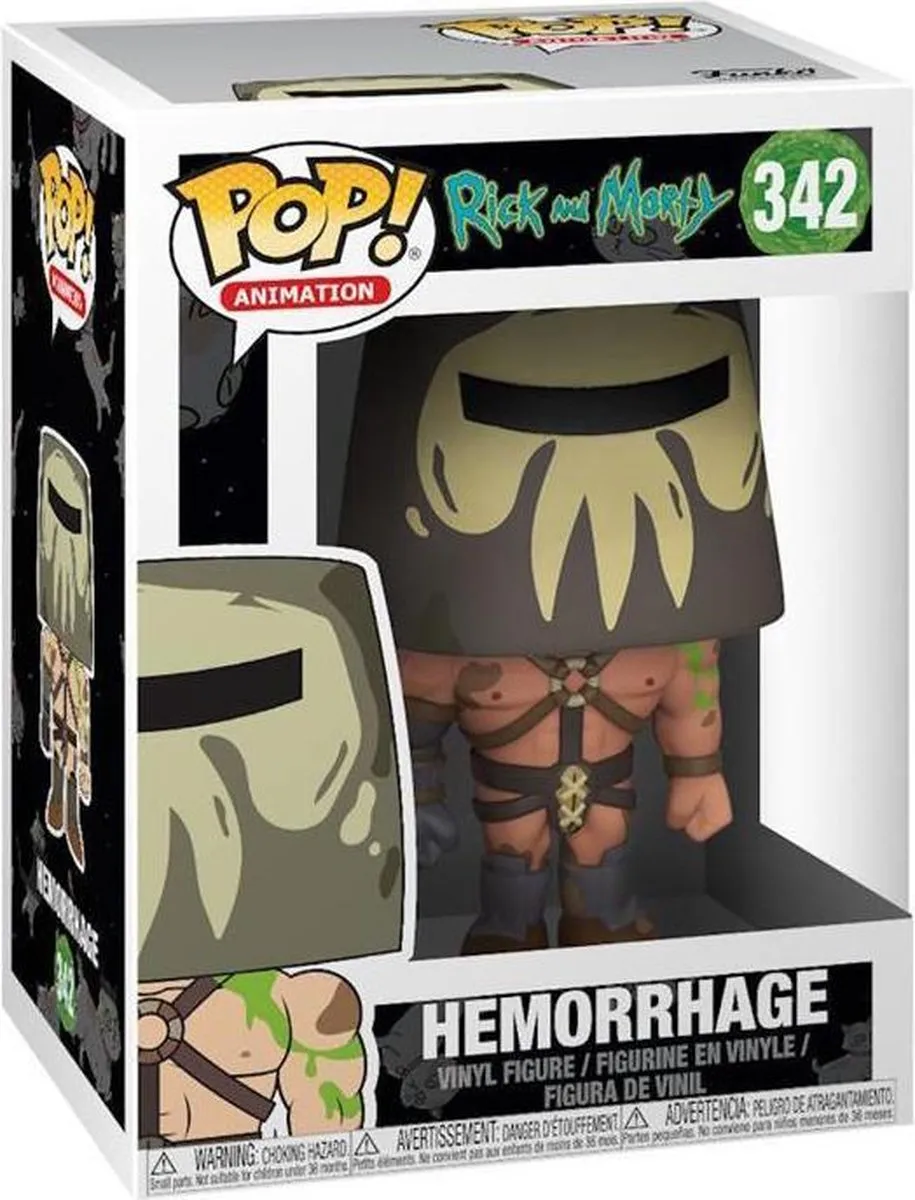 Funko Pop! Rick and Morty Hemorrhage #342 Verzamelfiguur - Multicolor