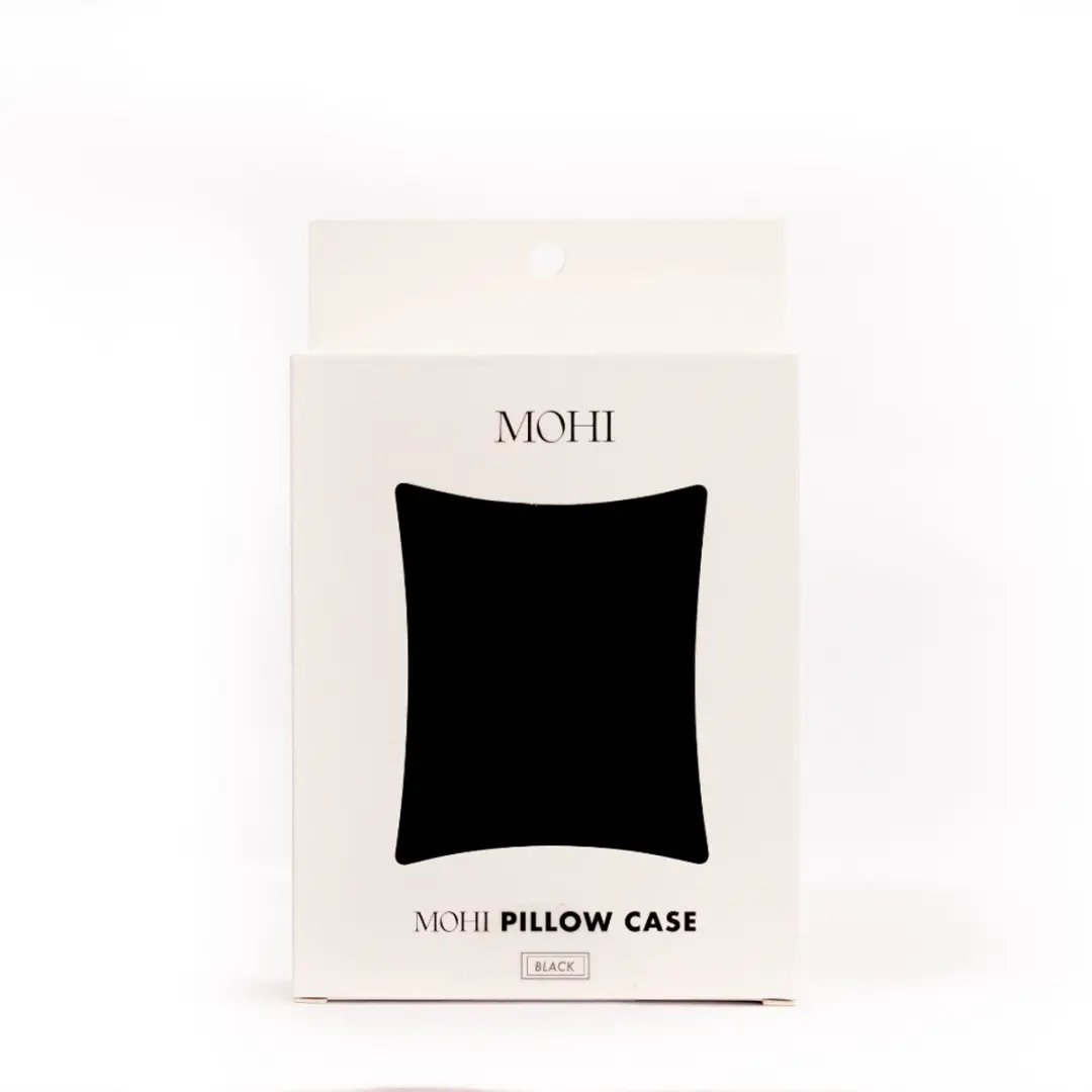 Max Pro x MOHI Satin Kussensloop - Zwart
