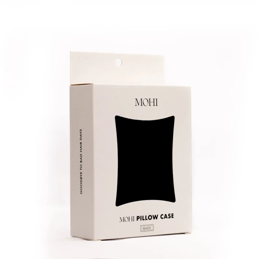 Max Pro x MOHI Satin Kussensloop - Zwart