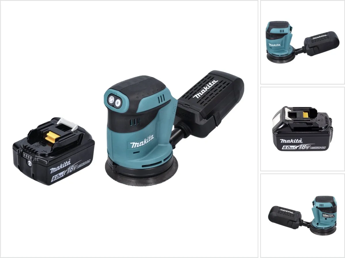 Makita DBO 180 G1 Excentrische Schuurmachine 18V 125mm