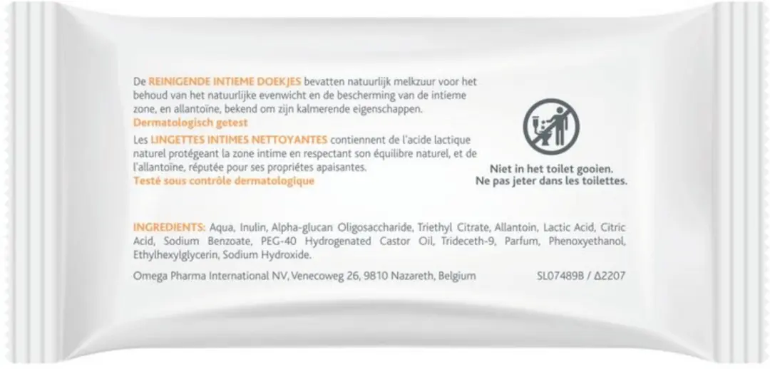 Lactacyd Classic Intieme Doekjes - 90 Stuks