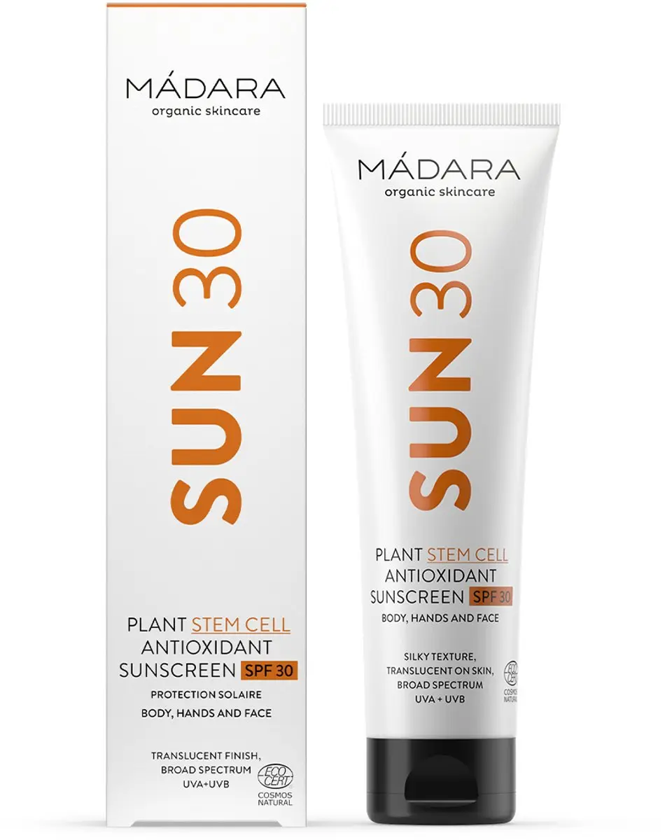 MÁDARA Plant Stem Cell Antioxidant Body Sunscreen SPF30 100ml