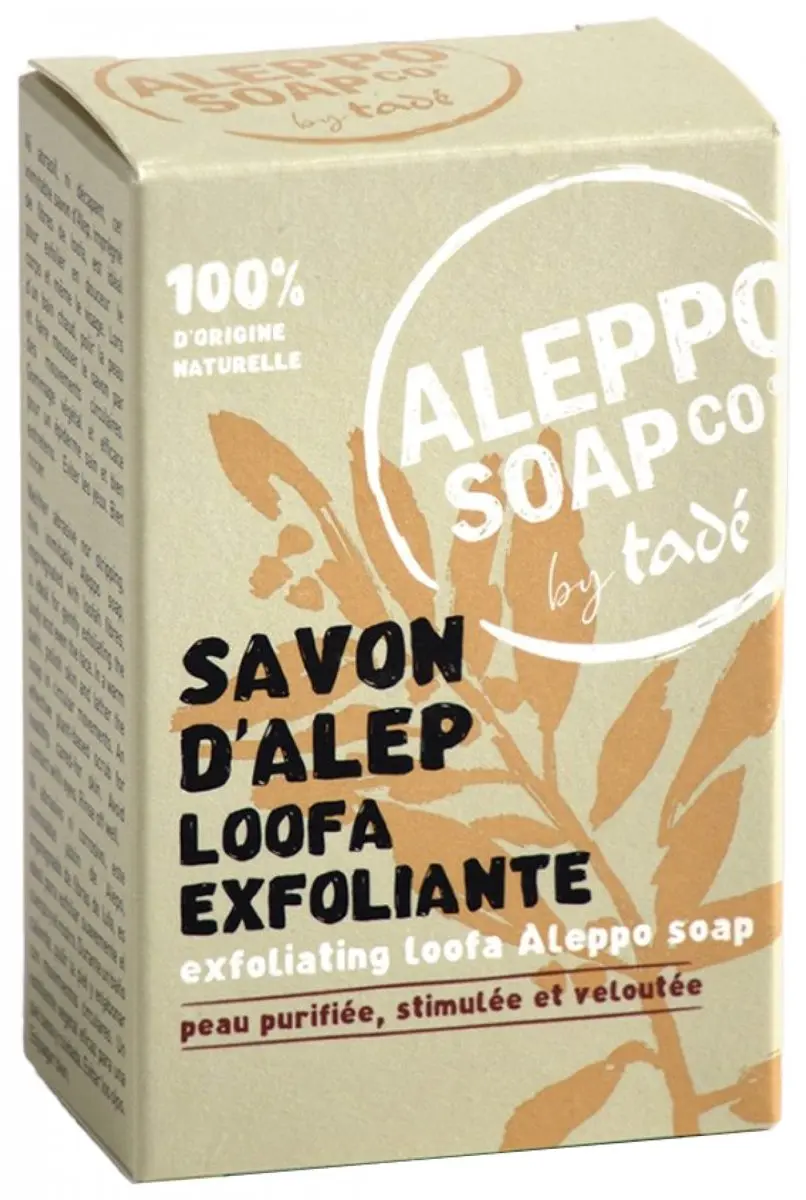 Aleppo Savon d'Alep Loofa Exfoliërende Zeep 150g
