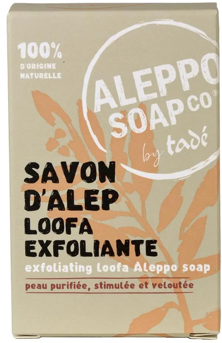 Aleppo Savon d'Alep Loofa Exfoliërende Zeep 150g