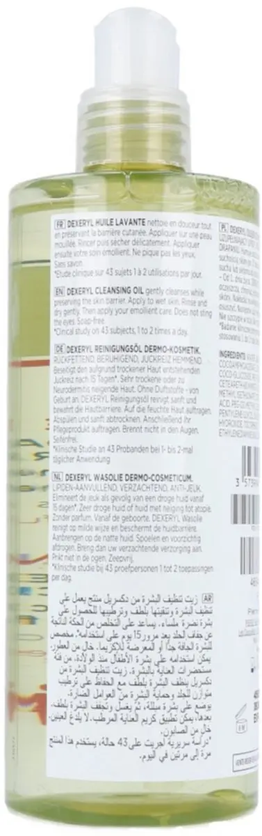 Dexeryl Reinigingsolie 500ml