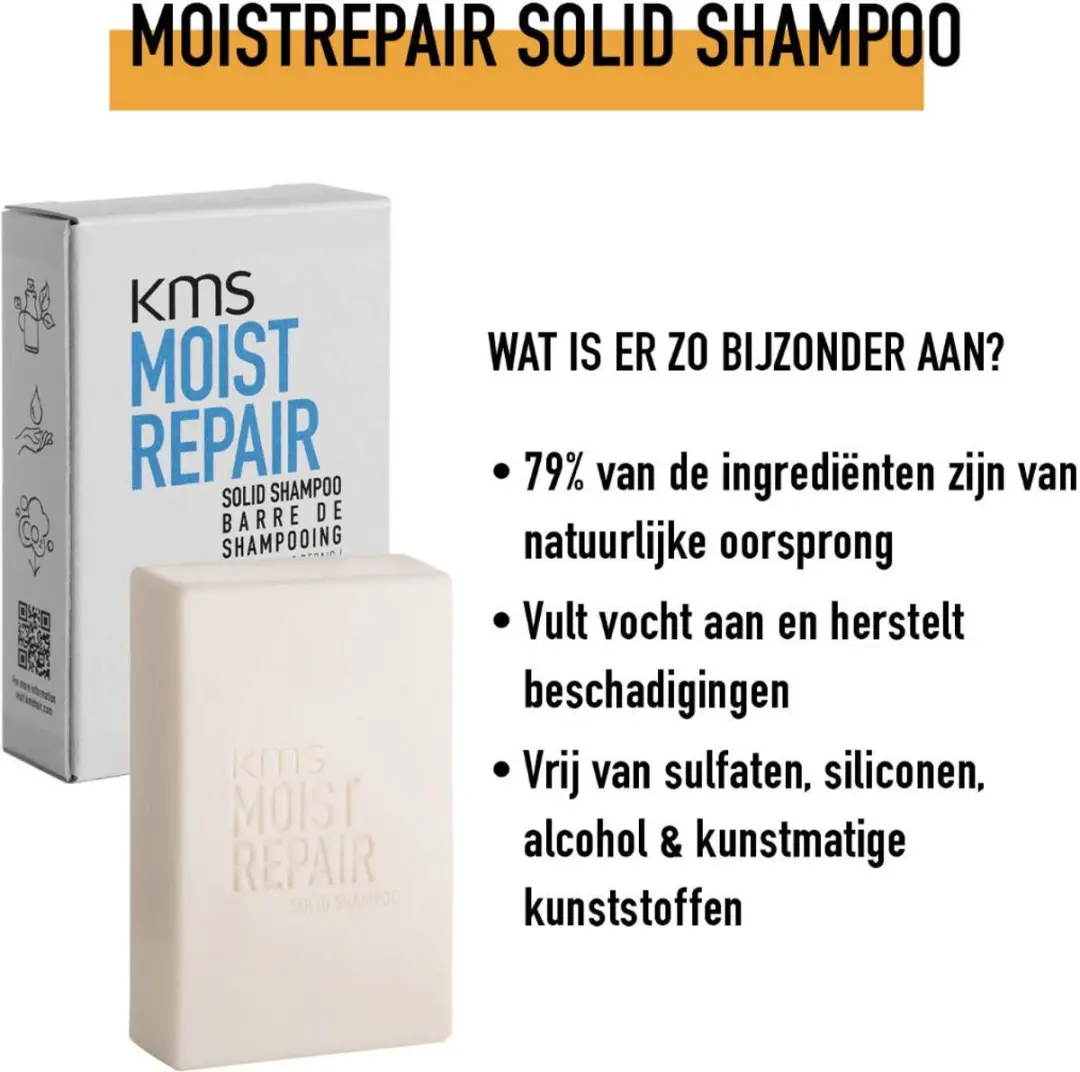 KMS Hair Moist Repair Solid Shampoo Bar 75g
