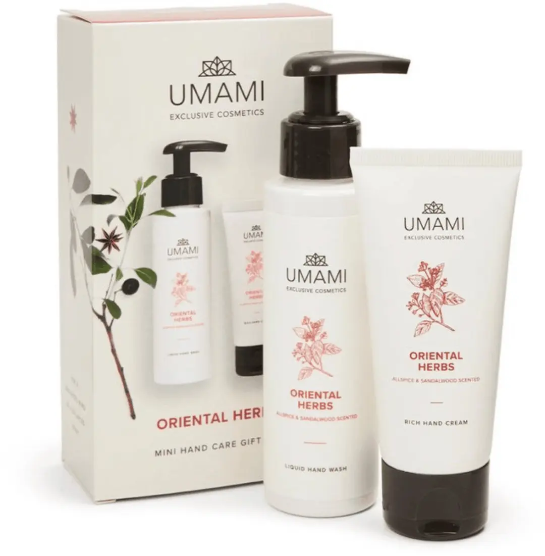 Umami Geschenkset Hand Care 6-delig - Zoet Kruid & Verse Bladeren
