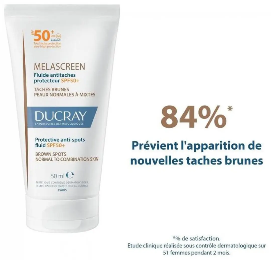 Ducray Melascreen SPF50+ Anti-Tâches Lotion 50ml