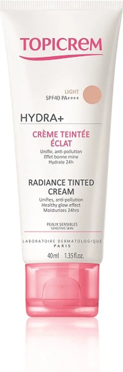 Topicrem Face Care Hydra+ Radiance Dagcrème Medium 40ml