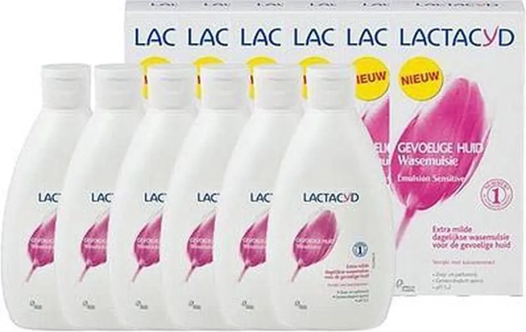 Lactacyd Wasemulsie Gevoelige Huid