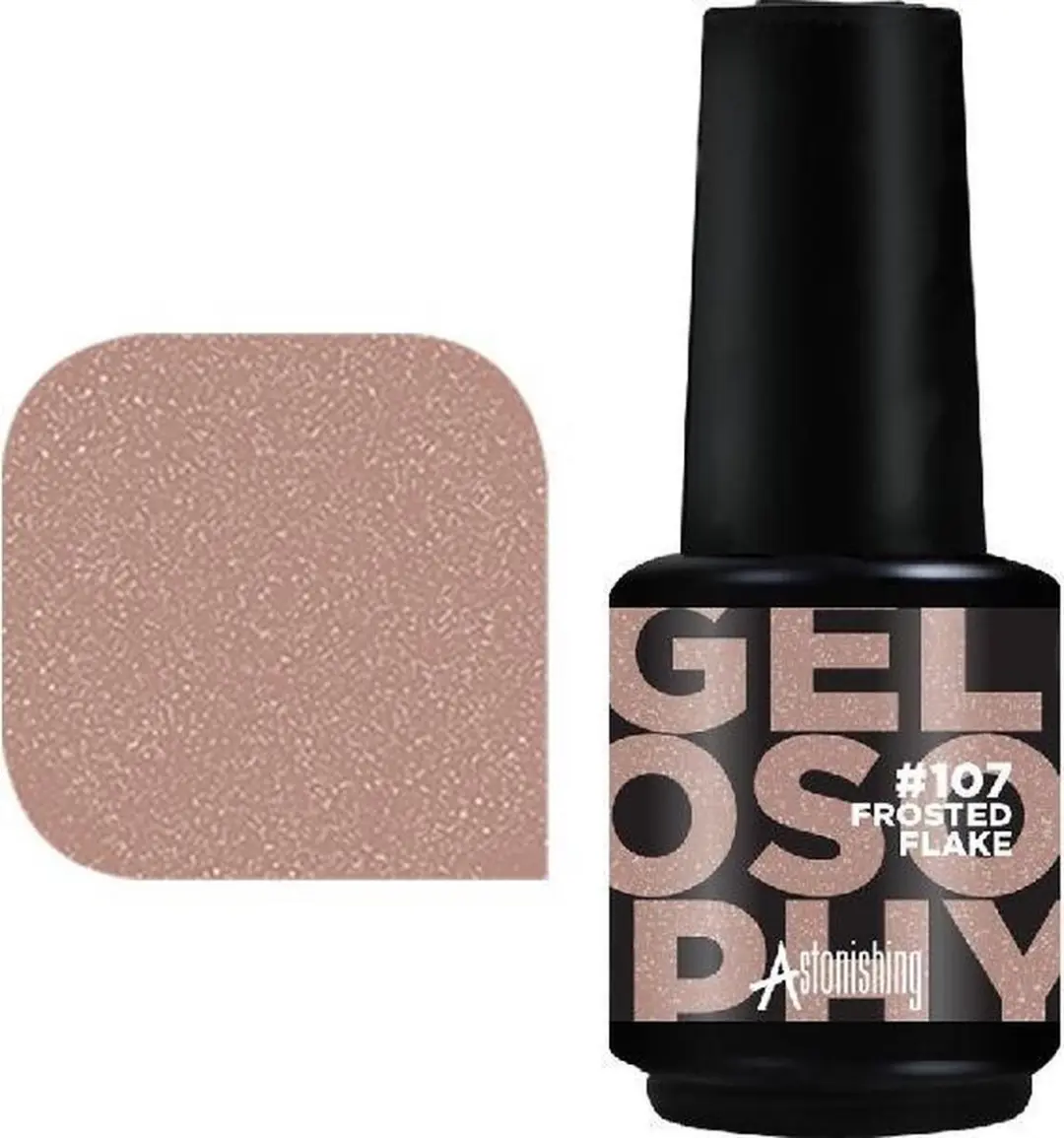 Astonishing Nails Gelosophy Nagellak #107 Frosted Flake - 15ml