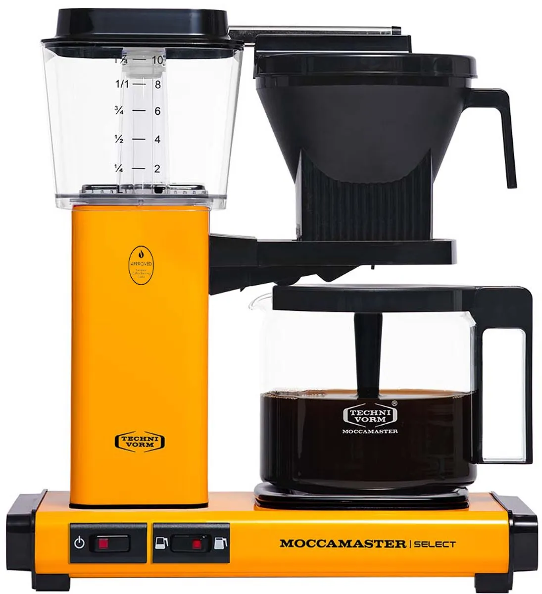 Moccamaster KBG Select - Filterkoffiezetapparaat - Yellow Pepper - 5 jaar garantie