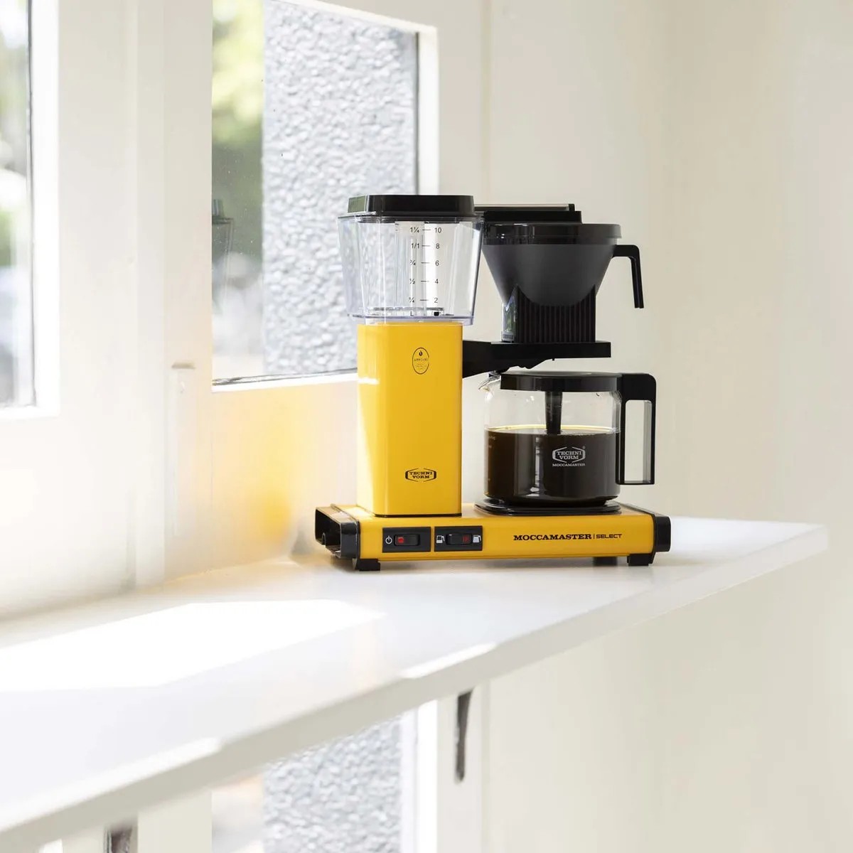 Moccamaster KBG Select - Filterkoffiezetapparaat - Yellow Pepper - 5 jaar garantie