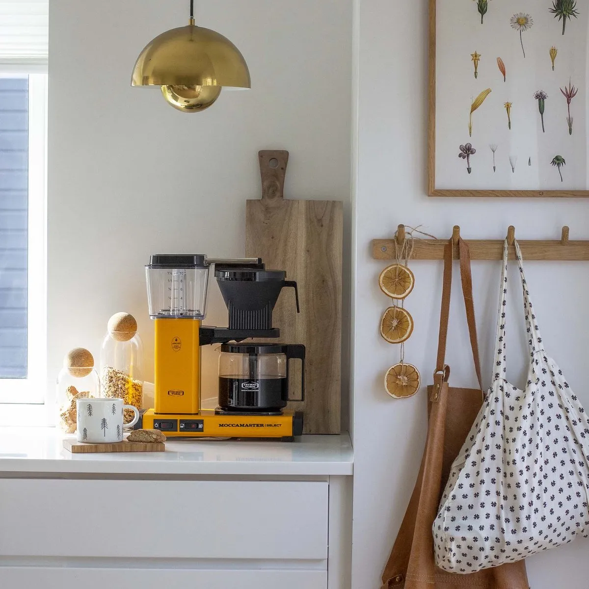 Moccamaster KBG Select - Filterkoffiezetapparaat - Yellow Pepper - 5 jaar garantie