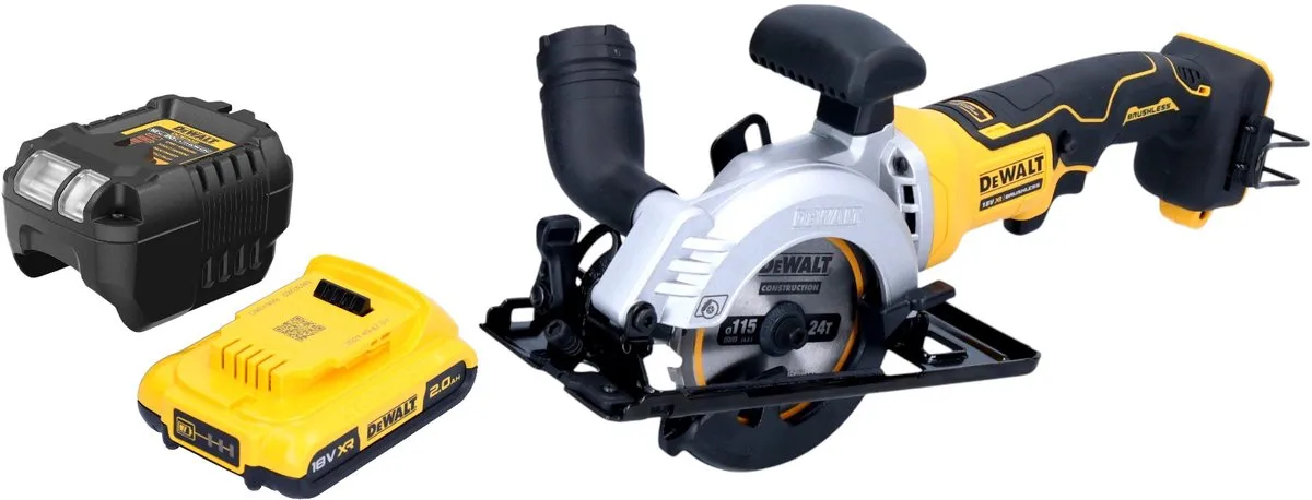 DeWalt DCS 571 Accucirkelzaag 18V 115mm