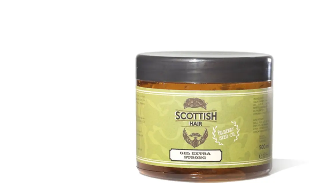 Scottish Hair & Beard Styling & Finishing Gel Extra Strong 500ml