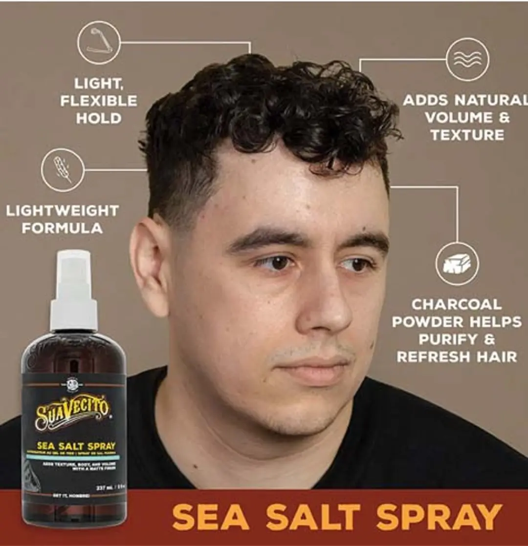 Suavecito Sea Salt Spray 237ml
