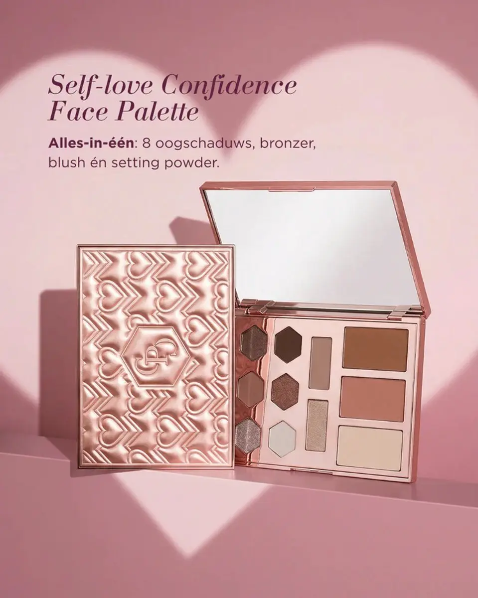 Cent Pur Cent Face Palette Self Love Confidence - 12 Kleuren Mix
