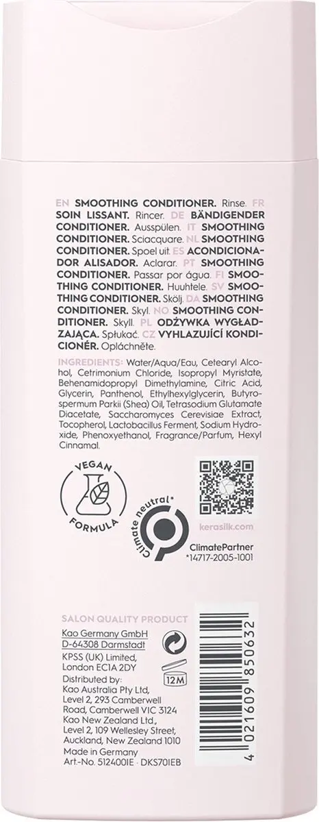 Kerasilk Smoothing Conditioner 200ml