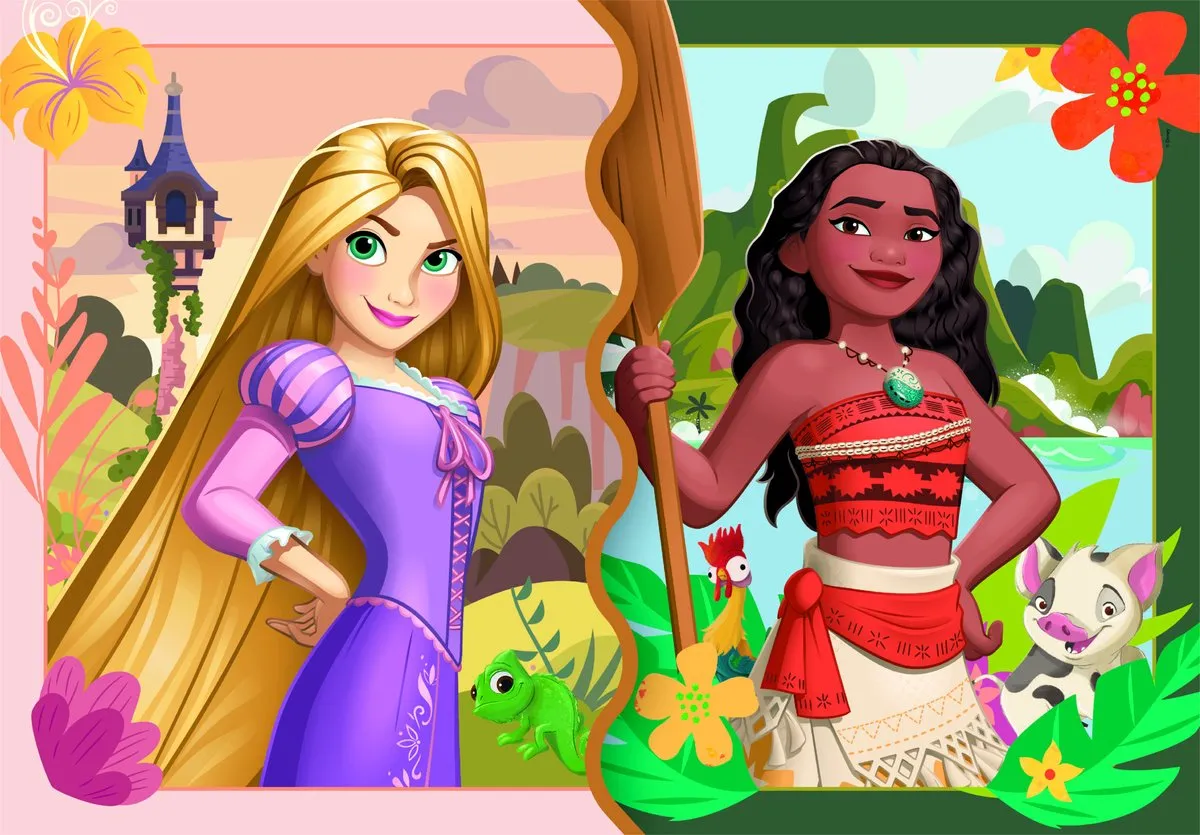 Clementoni Disney Princess Puzzel 40 Stuks - Multikleur