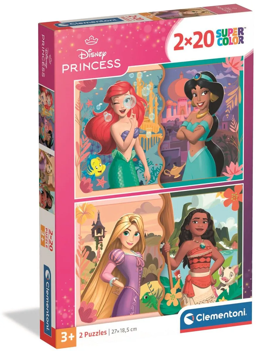 Clementoni Disney Princess Puzzel 40 Stuks