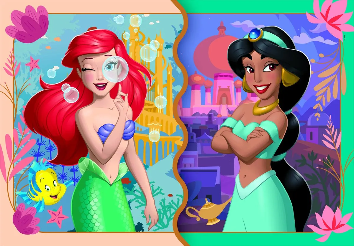 Clementoni Disney Princess Puzzel 40 Stuks - Multikleur - afbeelding 6 van 6