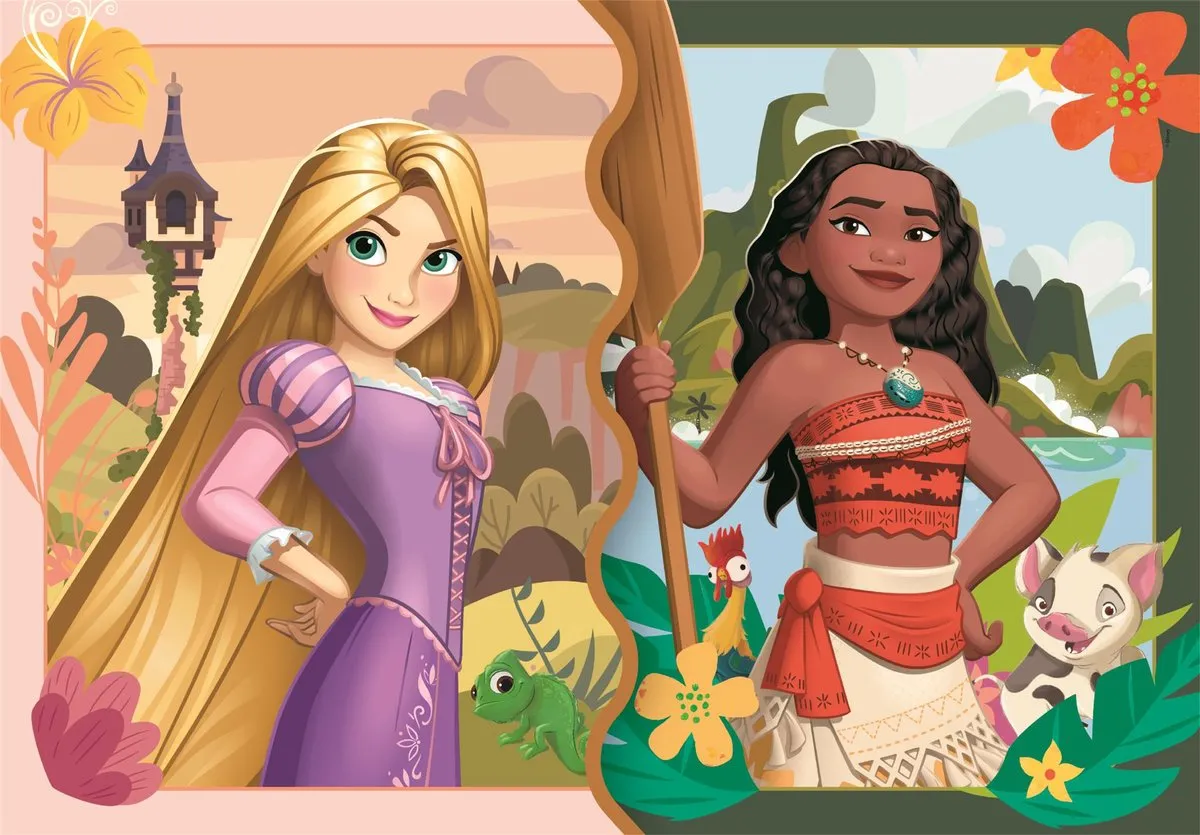 Clementoni Disney Princess Puzzel 40 Stuks - Multikleur